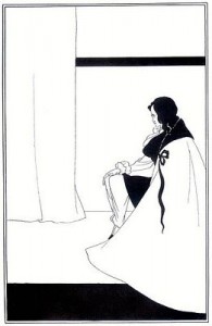 The Fall of the House of Usher, illustrated by Aubrey Beardsley, public domain