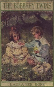 Bobbsey Twins, cover of 1904 book, authored by the Stratemeyer Syndicate, public domain