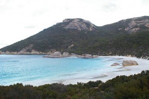Two Peoples Bay Nature Reserve in Albany, Western Australia, photo released to public domain by the author Darren Hughes
