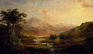 Scottish Landscape by Robert Scott Duncanson, public domain image